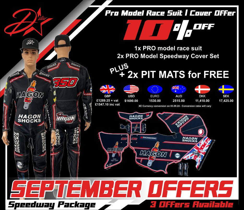 D-Star Racewear - Speedway - Grasstrack - Longtrack FIM Racesuits