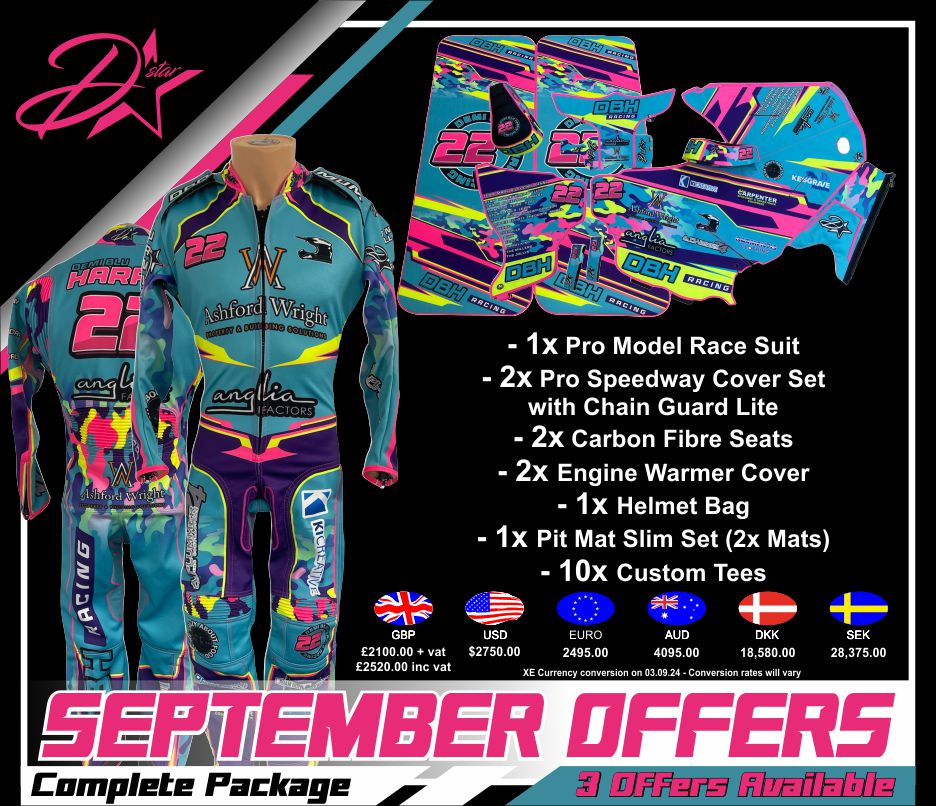 D-Star Racewear - Speedway - Grasstrack - Longtrack FIM Racesuits